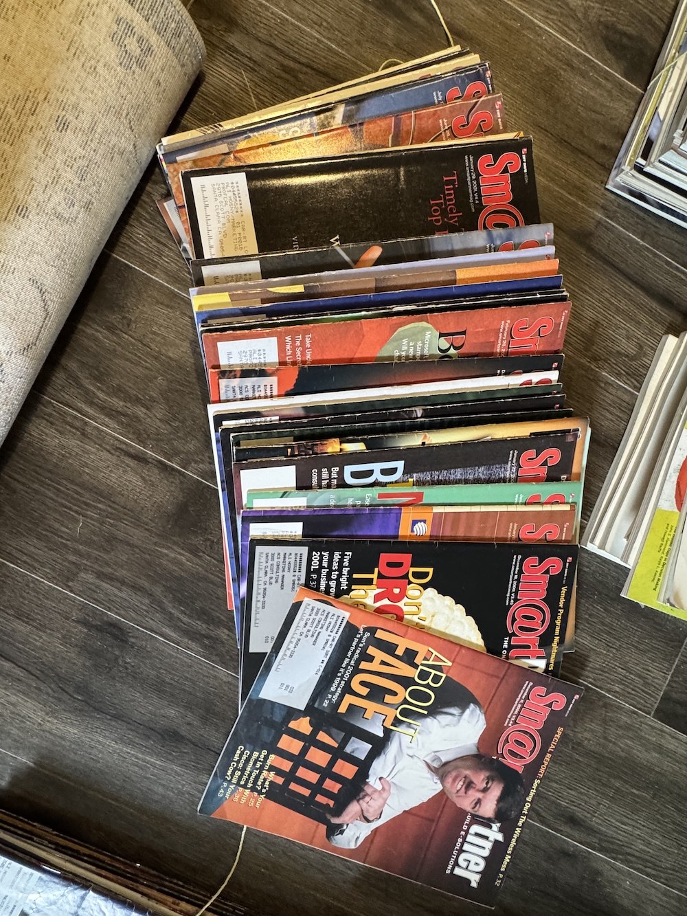 A collection of tech & Business Magazines from 1999, 2000, 2001, 2002 (Bundle C)