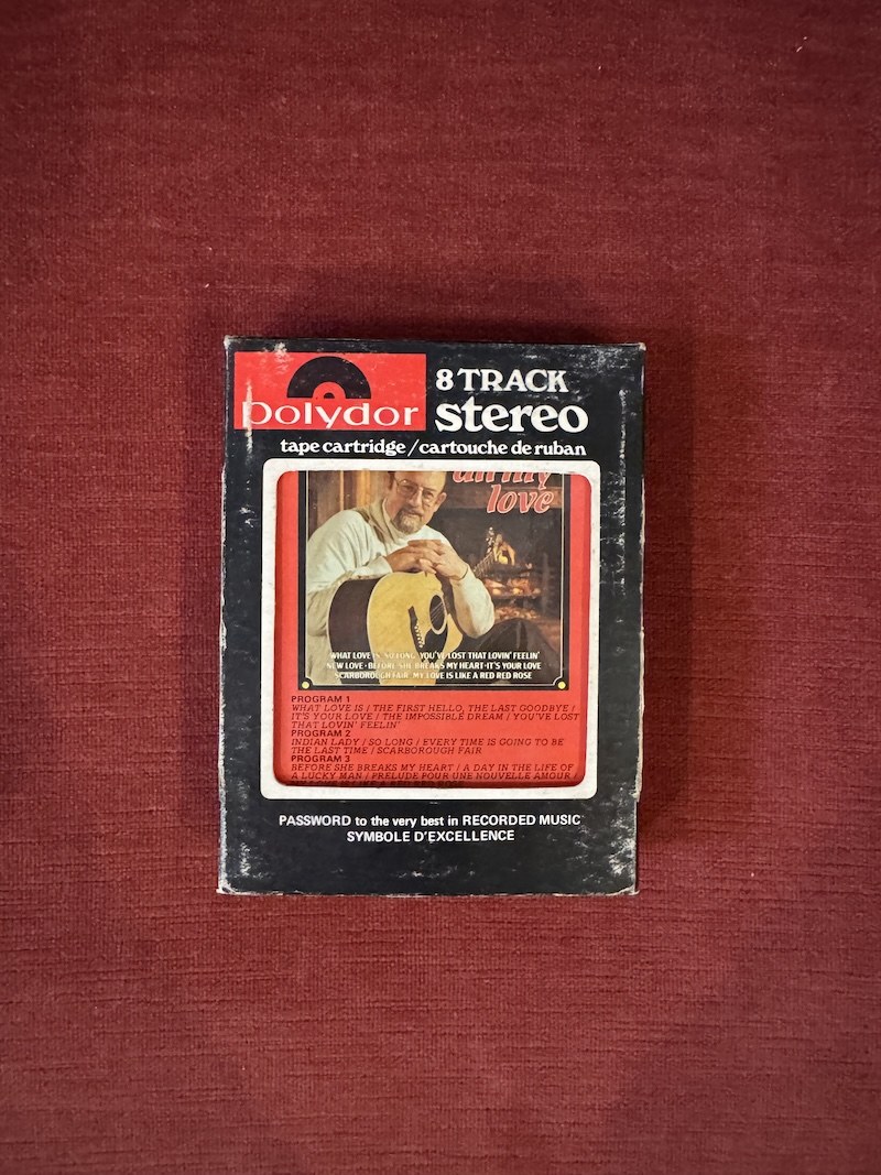 🎵 ROGER WHITTAKER – All My Love (1978) - Vintage 8-Track Tape 